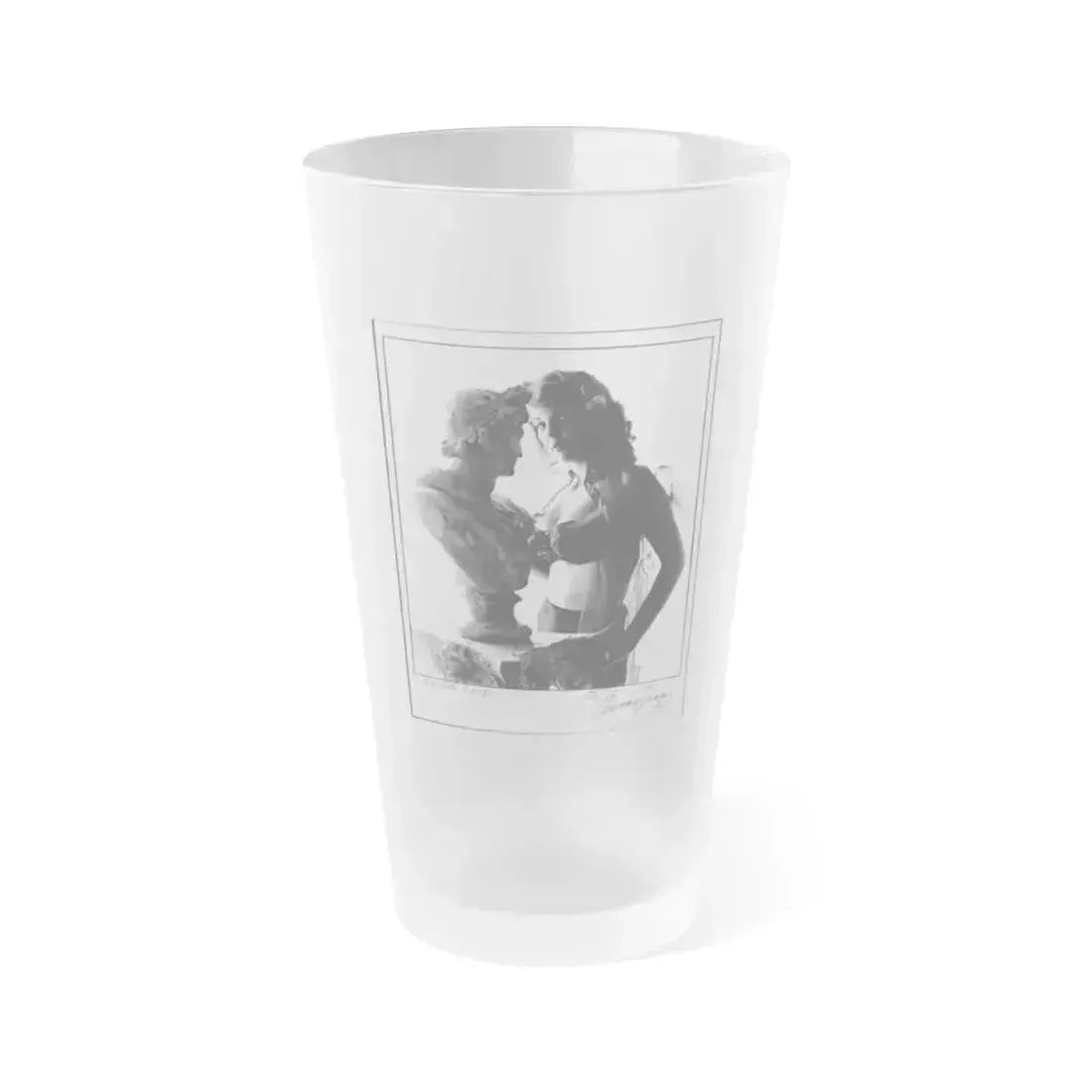 Allison Hayes #227 (Vintage Female Icon) Frosted Pint Glass 16oz 16oz Frosted - Go Mug Yourself