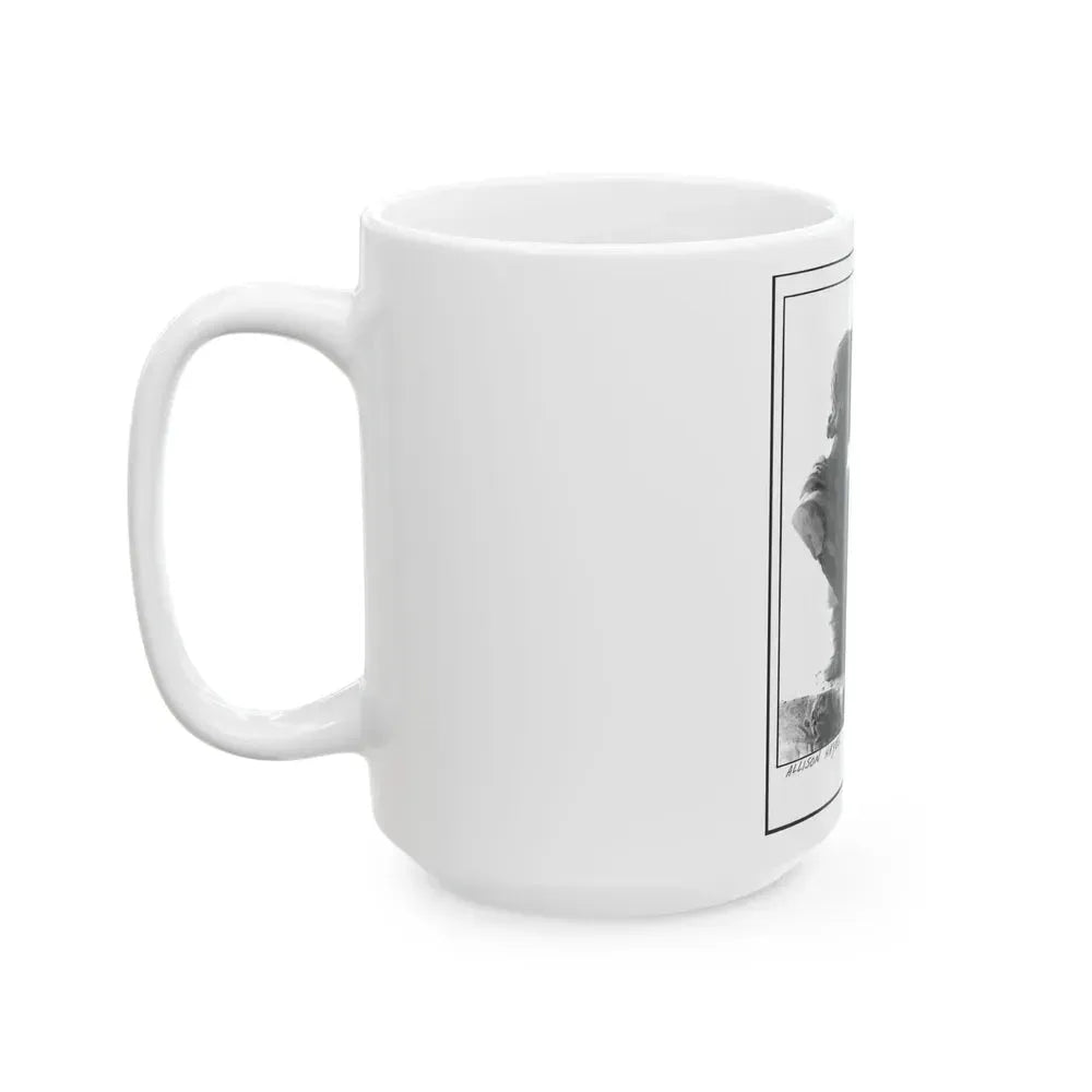 Allison Hayes #227 (Vintage Female Icon) White Coffee Mug - Go Mug Yourself