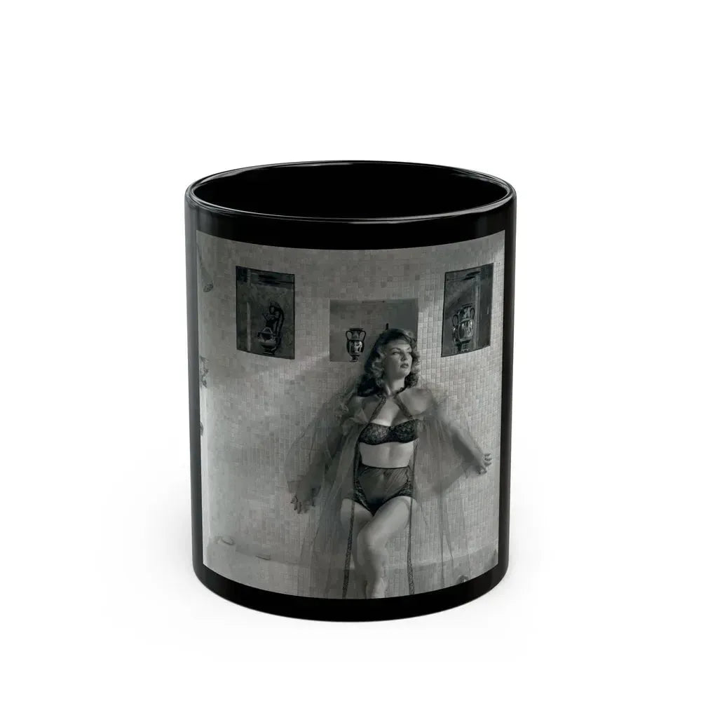 Allison Hayes #228 (Vintage Female Icon) Black Coffee Mug 11oz - Go Mug Yourself