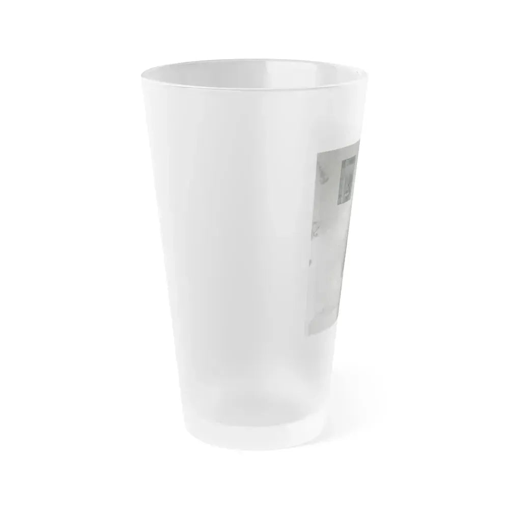 Allison Hayes #228 (Vintage Female Icon) Frosted Pint Glass 16oz - Go Mug Yourself