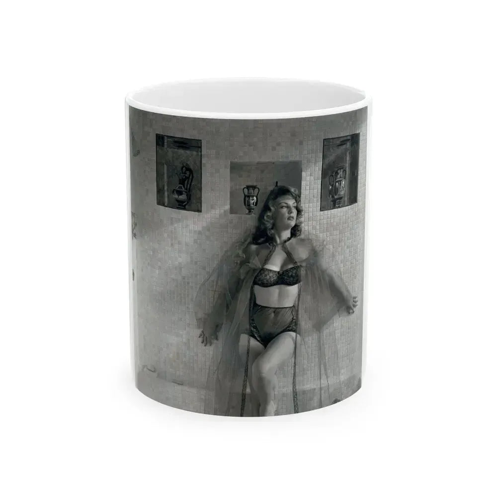 Allison Hayes #228 (Vintage Female Icon) White Coffee Mug 11oz - Go Mug Yourself