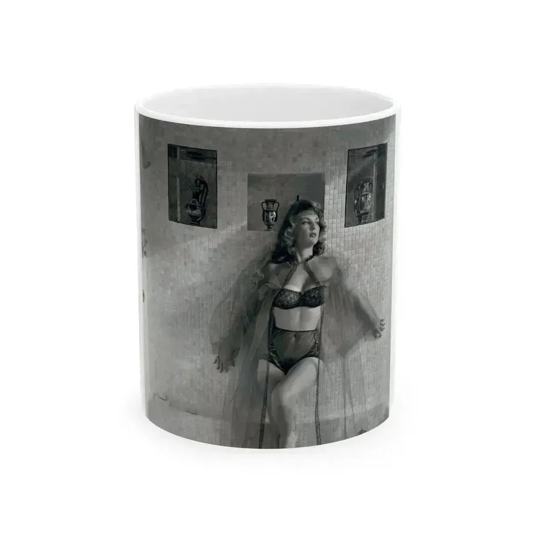 Allison Hayes #228 (Vintage Female Icon) White Coffee Mug 11oz - Go Mug Yourself