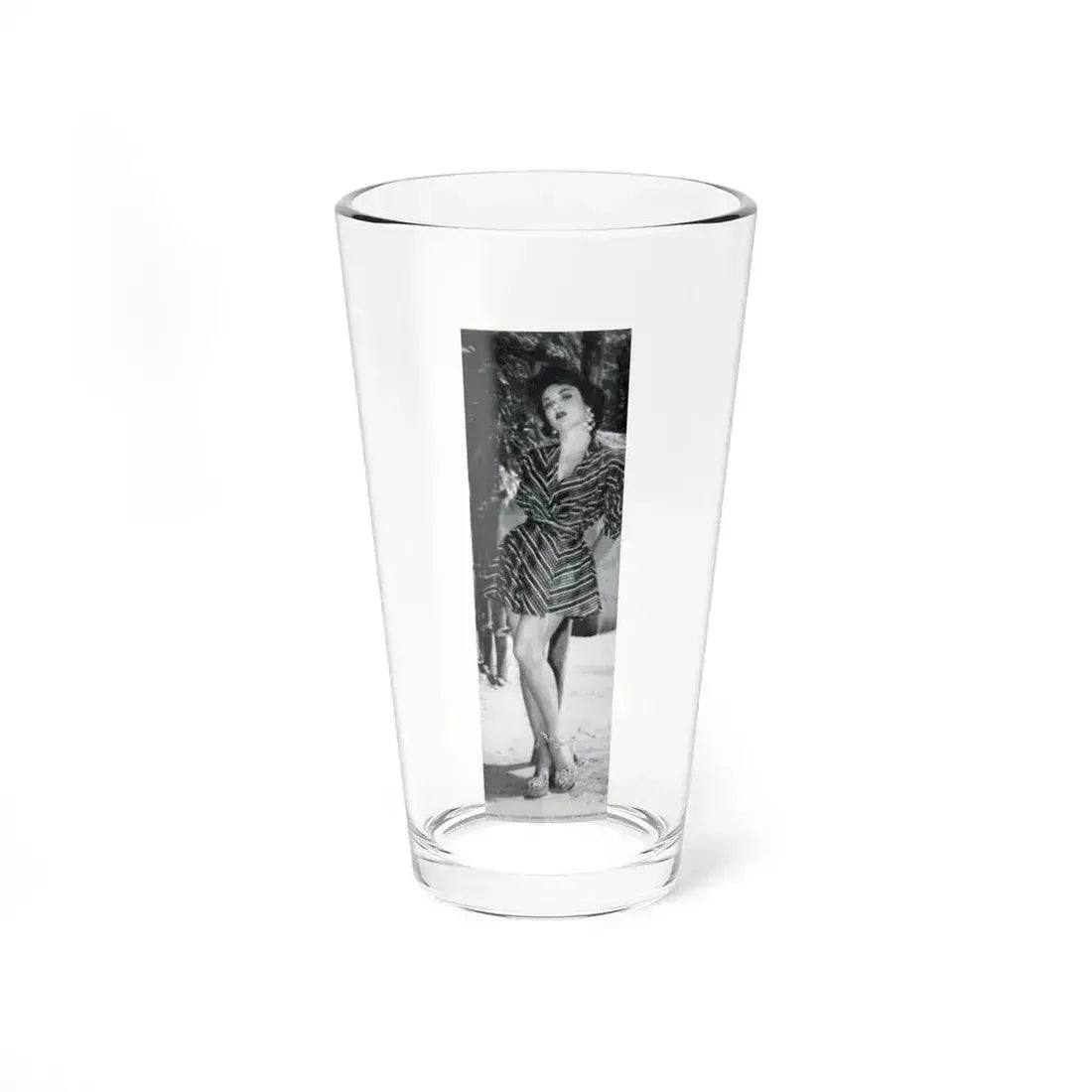 Allison Hayes #23 (Vintage Female Icon) Pint Glass 16oz 16oz - Go Mug Yourself
