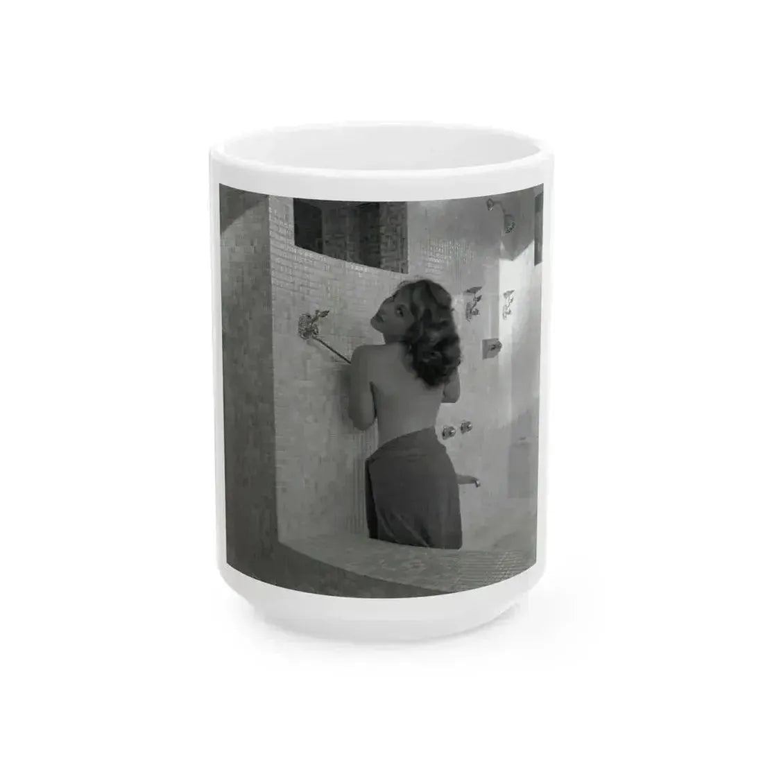 Allison Hayes #230 (Vintage Female Icon) White Coffee Mug 15oz - Go Mug Yourself
