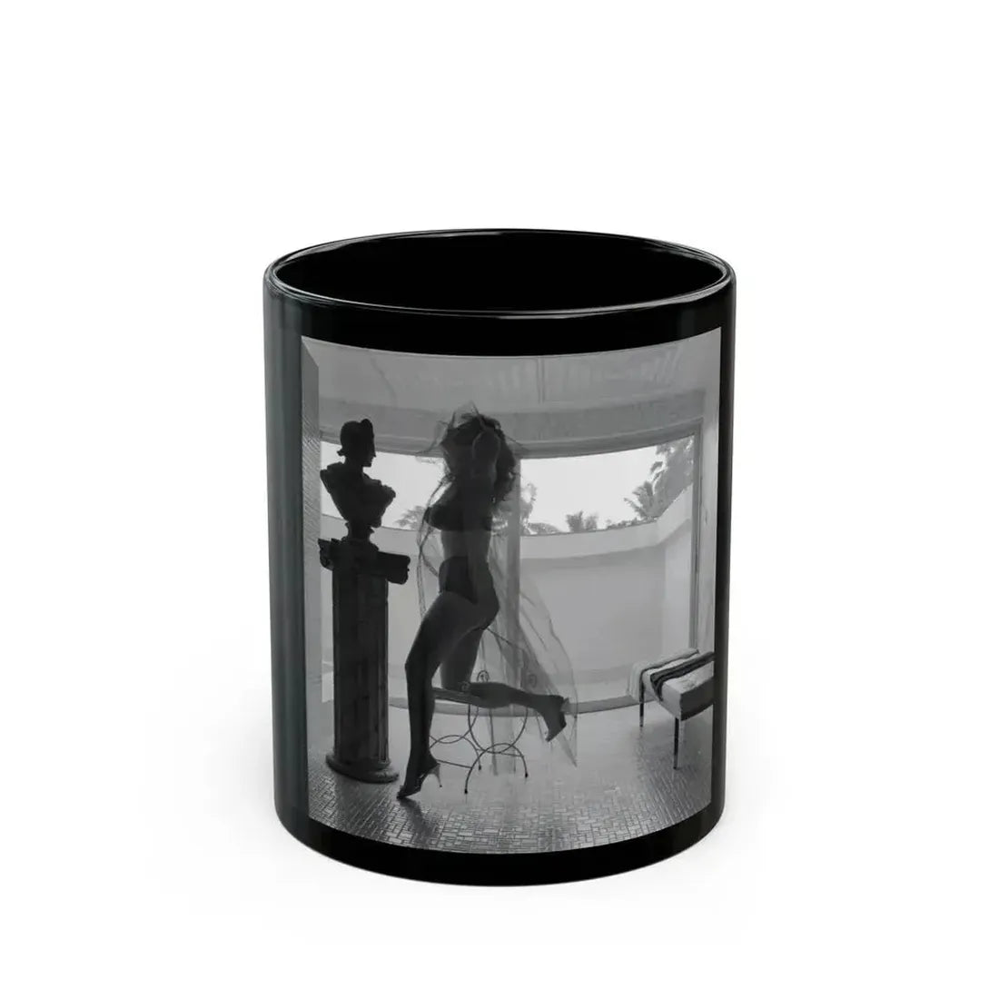 Allison Hayes #231 (Vintage Female Icon) Black Coffee Mug 11oz - Go Mug Yourself