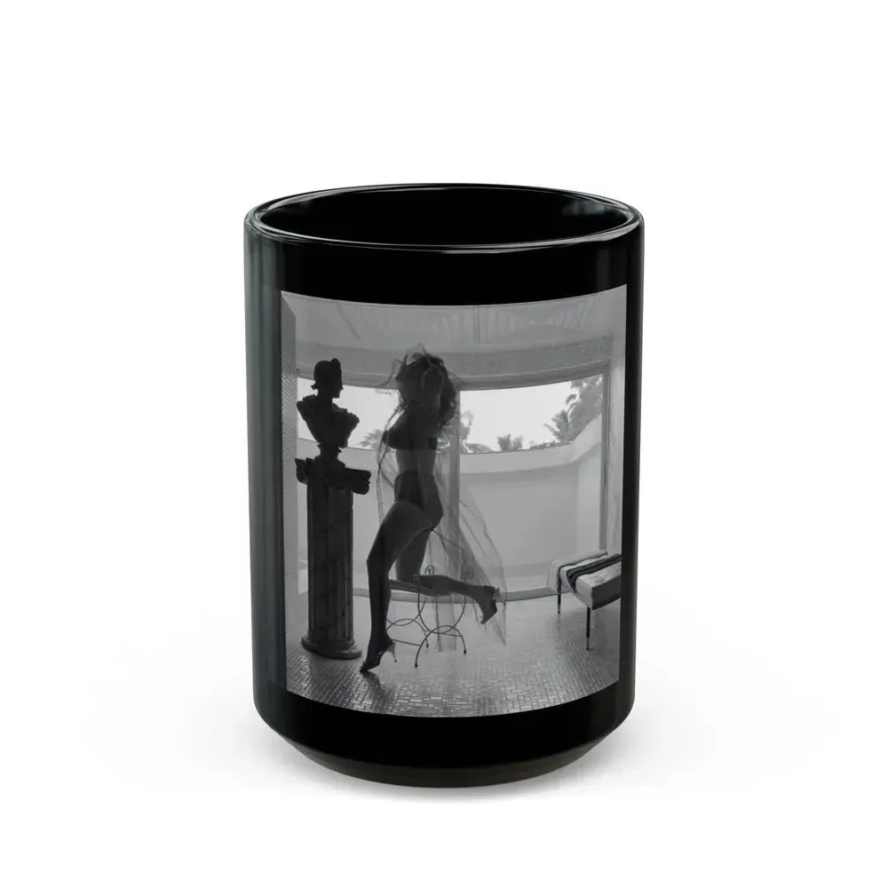 Allison Hayes #231 (Vintage Female Icon) Black Coffee Mug 15oz - Go Mug Yourself