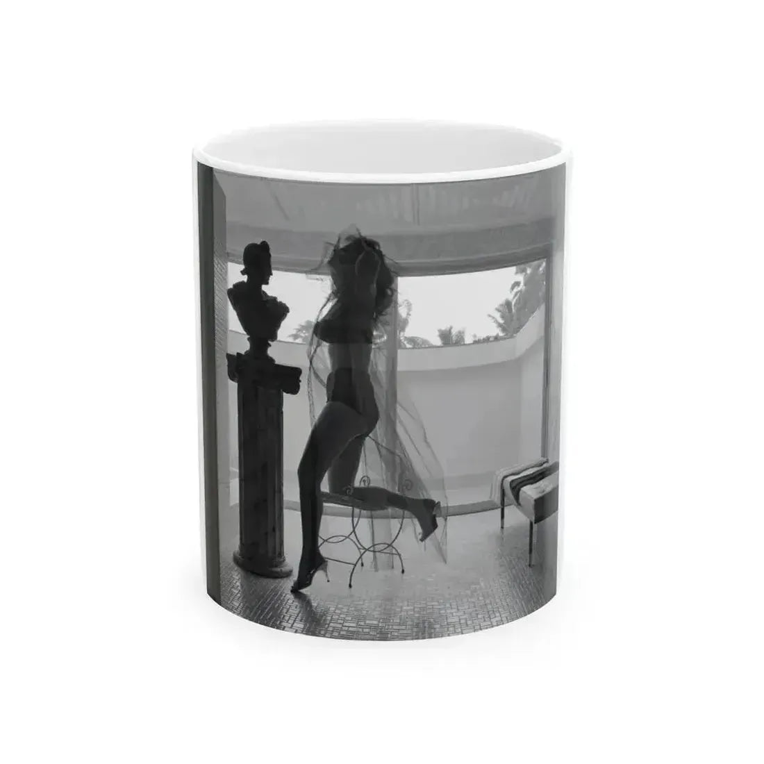 Allison Hayes #231 (Vintage Female Icon) White Coffee Mug 11oz - Go Mug Yourself