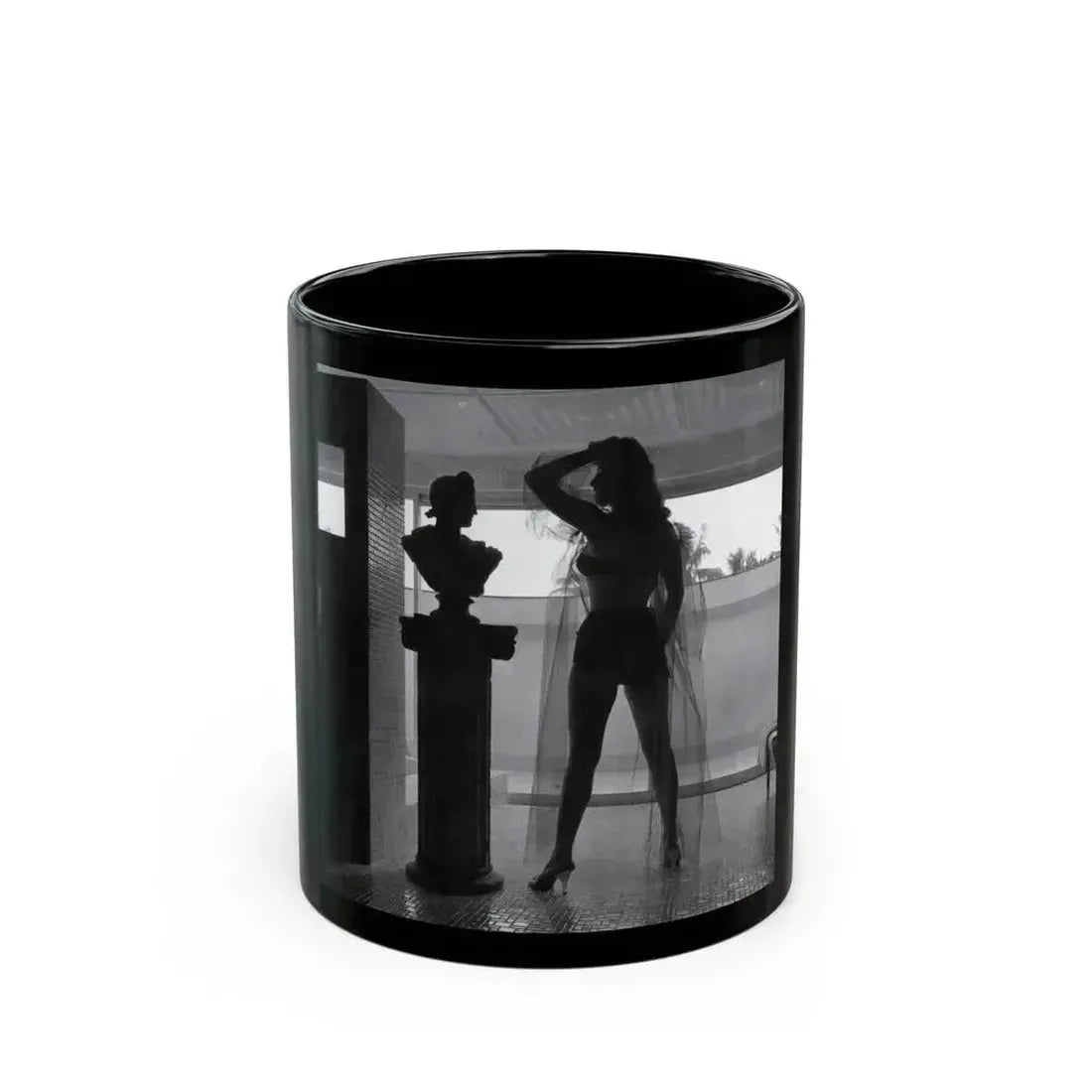 Allison Hayes #232 (Vintage Female Icon) Black Coffee Mug 11oz - Go Mug Yourself