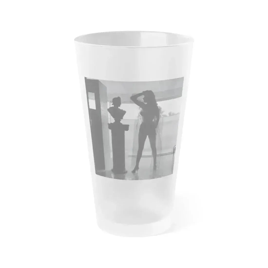 Allison Hayes #232 (Vintage Female Icon) Frosted Pint Glass 16oz 16oz Frosted - Go Mug Yourself