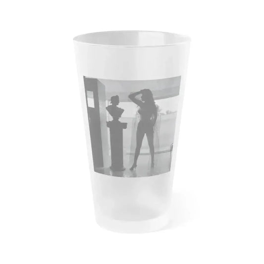 Allison Hayes #232 (Vintage Female Icon) Frosted Pint Glass 16oz 16oz Frosted - Go Mug Yourself