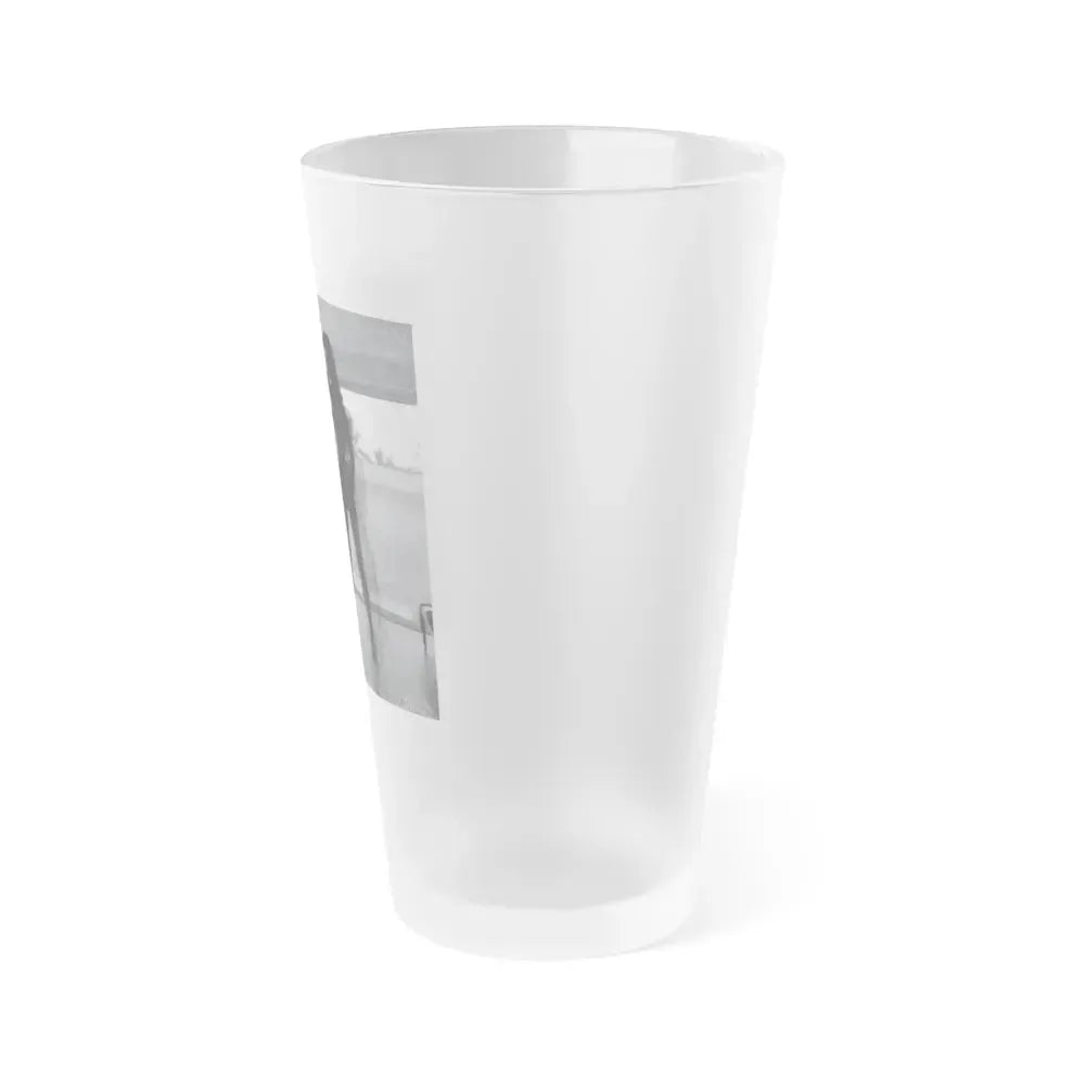 Allison Hayes #232 (Vintage Female Icon) Frosted Pint Glass 16oz - Go Mug Yourself