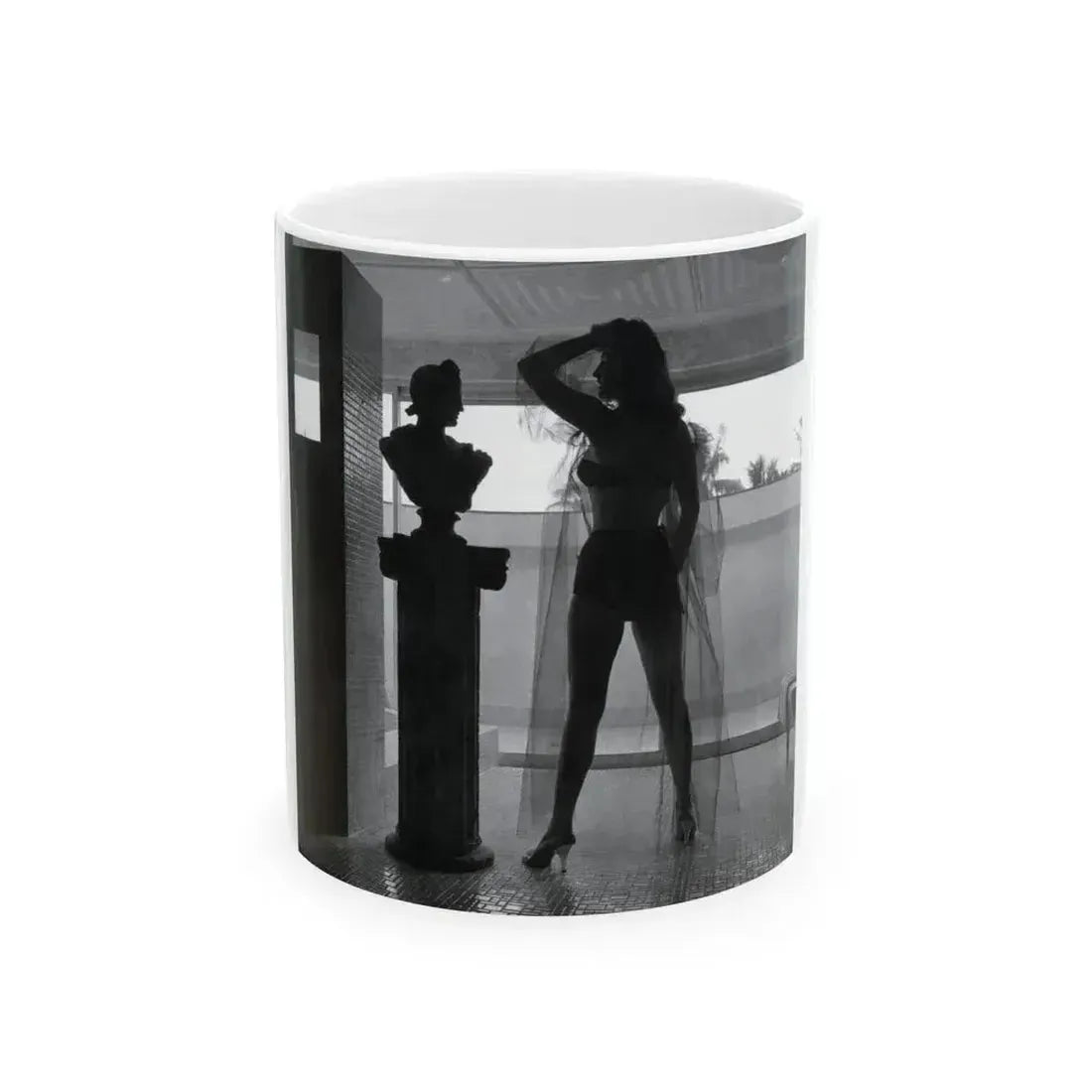 Allison Hayes #232 (Vintage Female Icon) White Coffee Mug 11oz - Go Mug Yourself