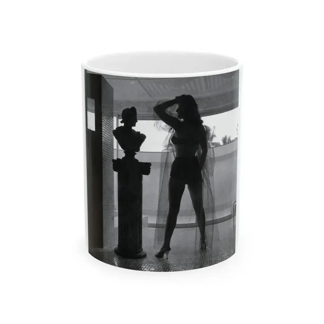 Allison Hayes #232 (Vintage Female Icon) White Coffee Mug 11oz - Go Mug Yourself