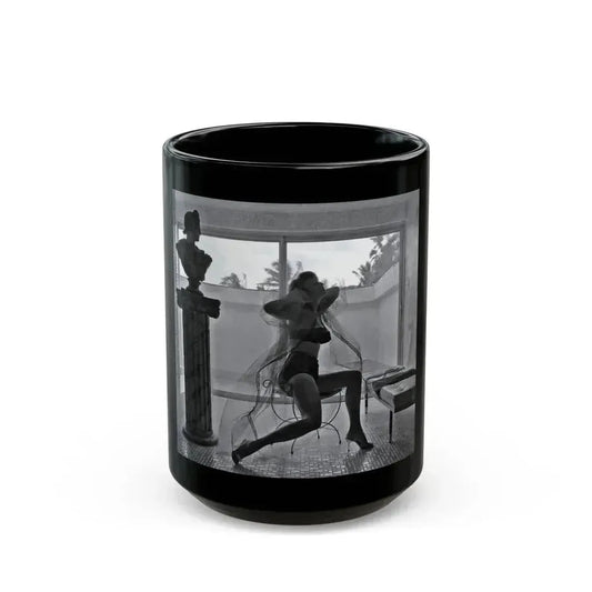 Allison Hayes #233 (Vintage Female Icon) Black Coffee Mug 15oz - Go Mug Yourself