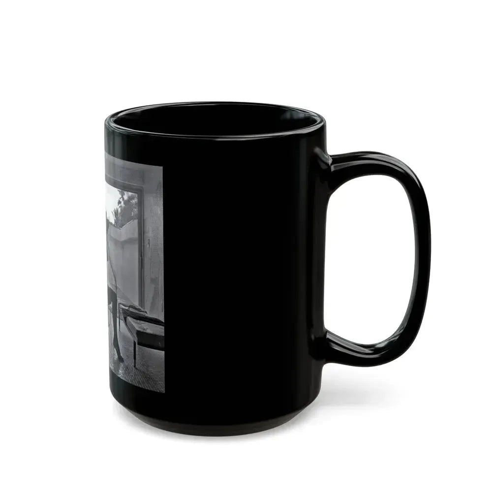 Allison Hayes #233 (Vintage Female Icon) Black Coffee Mug - Go Mug Yourself