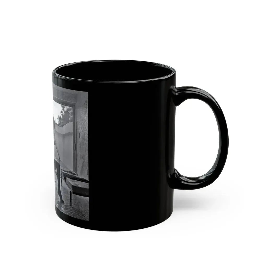 Allison Hayes #233 (Vintage Female Icon) Black Coffee Mug - Go Mug Yourself
