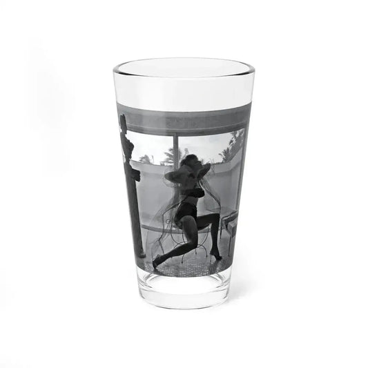 Allison Hayes #233 (Vintage Female Icon) Pint Glass 16oz 16oz - Go Mug Yourself