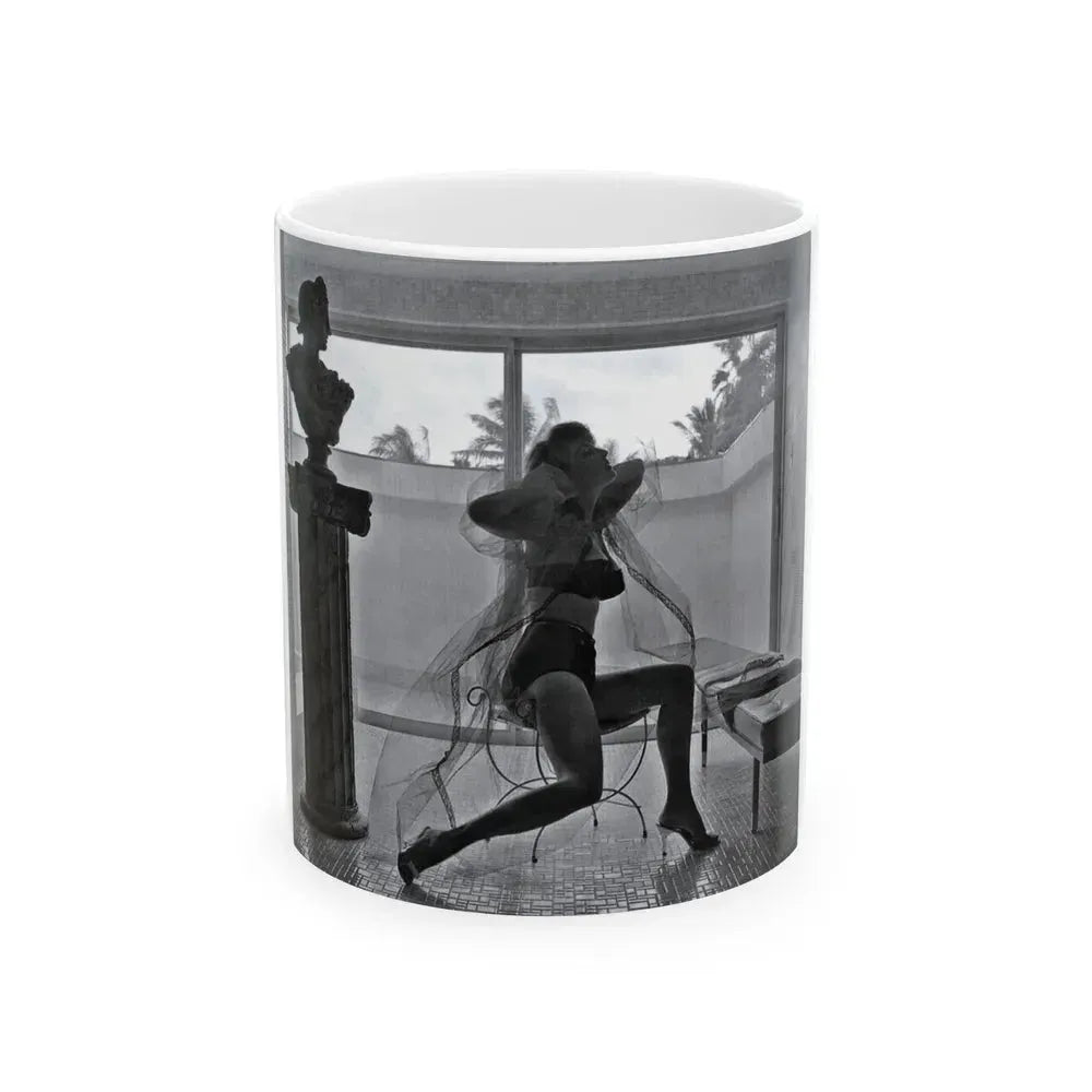 Allison Hayes #233 (Vintage Female Icon) White Coffee Mug 11oz - Go Mug Yourself
