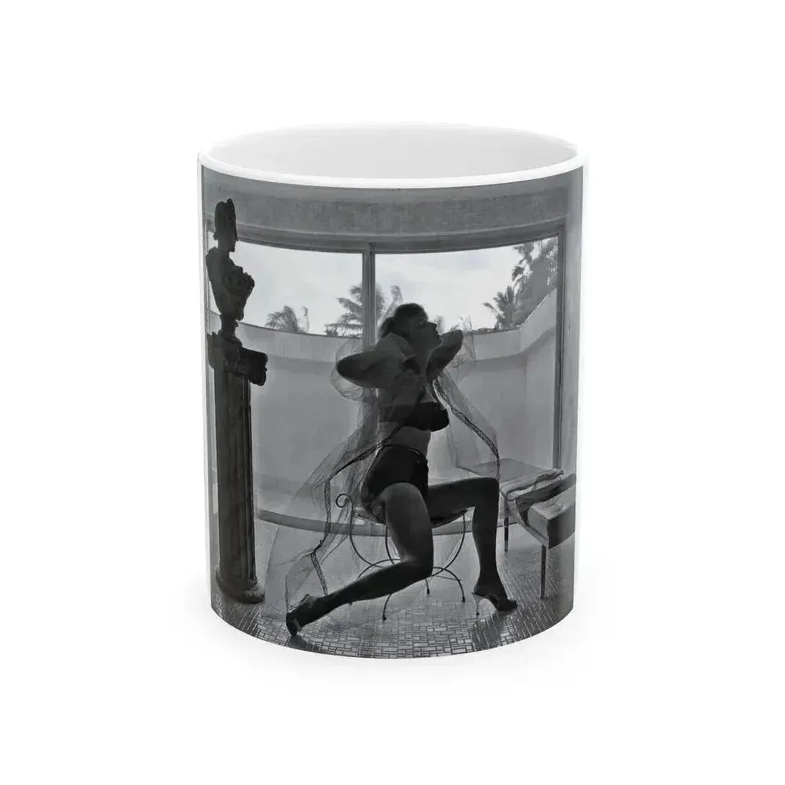 Allison Hayes #233 (Vintage Female Icon) White Coffee Mug 11oz - Go Mug Yourself