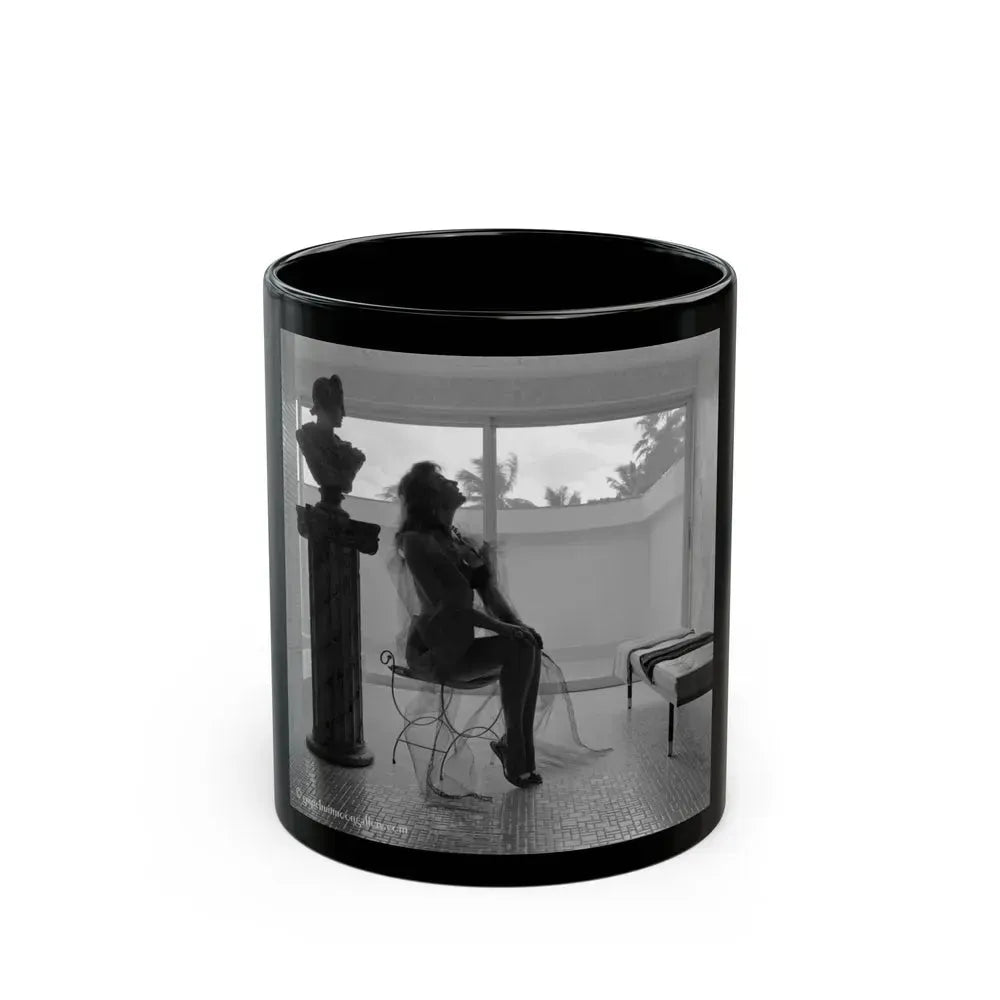 Allison Hayes #236 (Vintage Female Icon) Black Coffee Mug 11oz - Go Mug Yourself