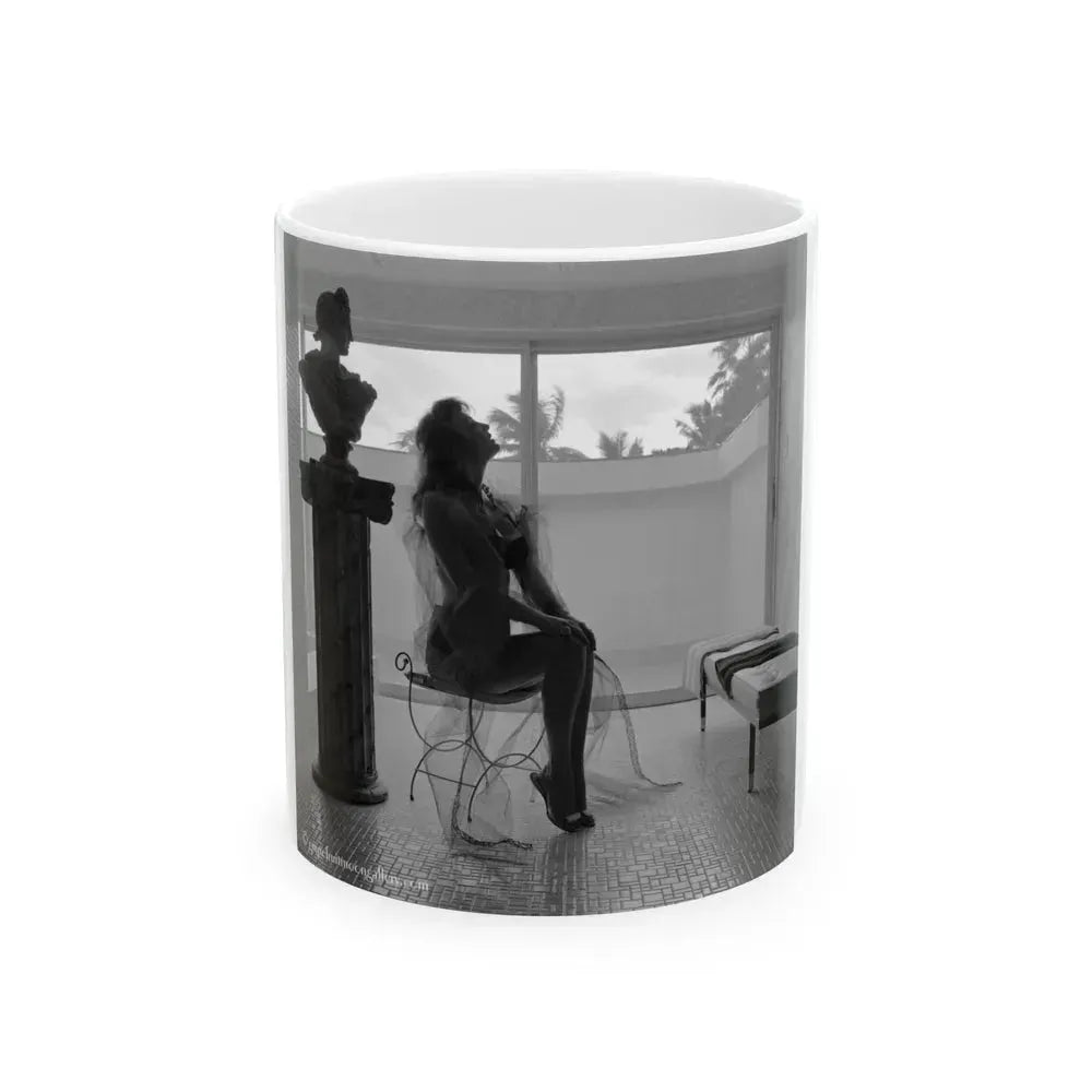 Allison Hayes #236 (Vintage Female Icon) White Coffee Mug 11oz - Go Mug Yourself