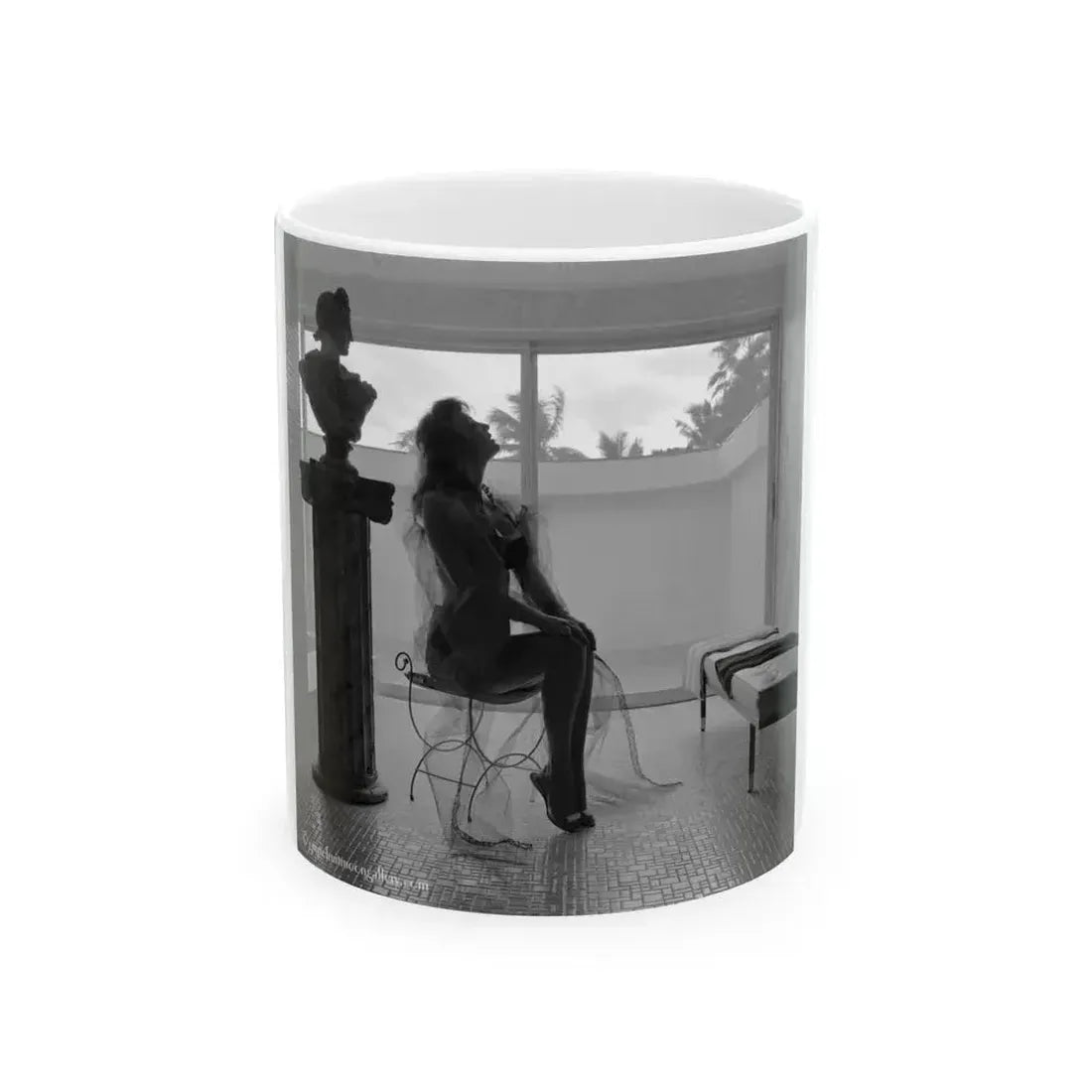 Allison Hayes #236 (Vintage Female Icon) White Coffee Mug 11oz - Go Mug Yourself