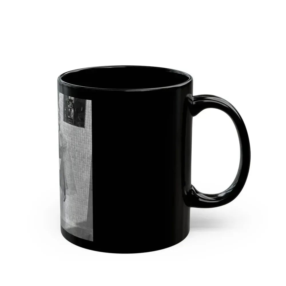 Allison Hayes #237 (Vintage Female Icon) Black Coffee Mug - Go Mug Yourself