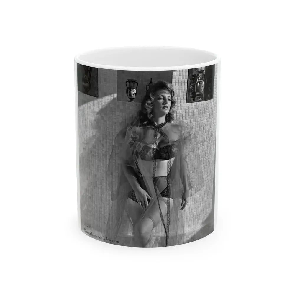 Allison Hayes #237 (Vintage Female Icon) White Coffee Mug 11oz - Go Mug Yourself