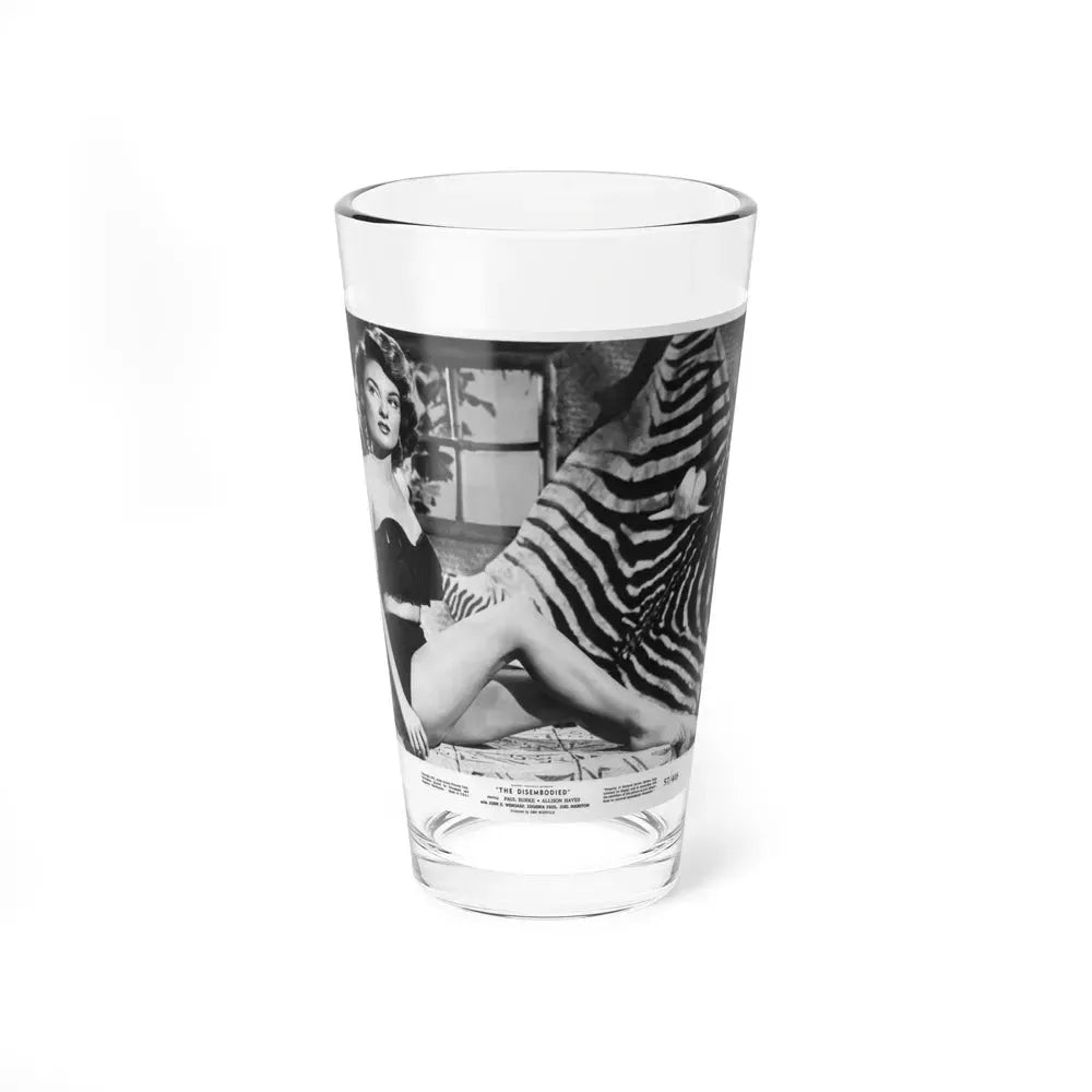 Allison Hayes #31 - Full Body B&W 8x10 HQ Photo Re-Print for ''The Disembodied' '57 Cheesecake Pin-Up Promo Pic (Vintage Female Icon) Pint Glass 16oz 16oz - Go Mug Yourself