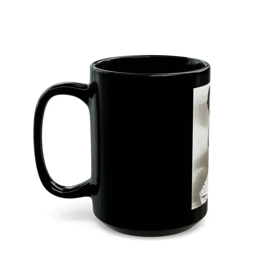 Allison Hayes #48 (Vintage Female Icon) Black Coffee Mug - Go Mug Yourself