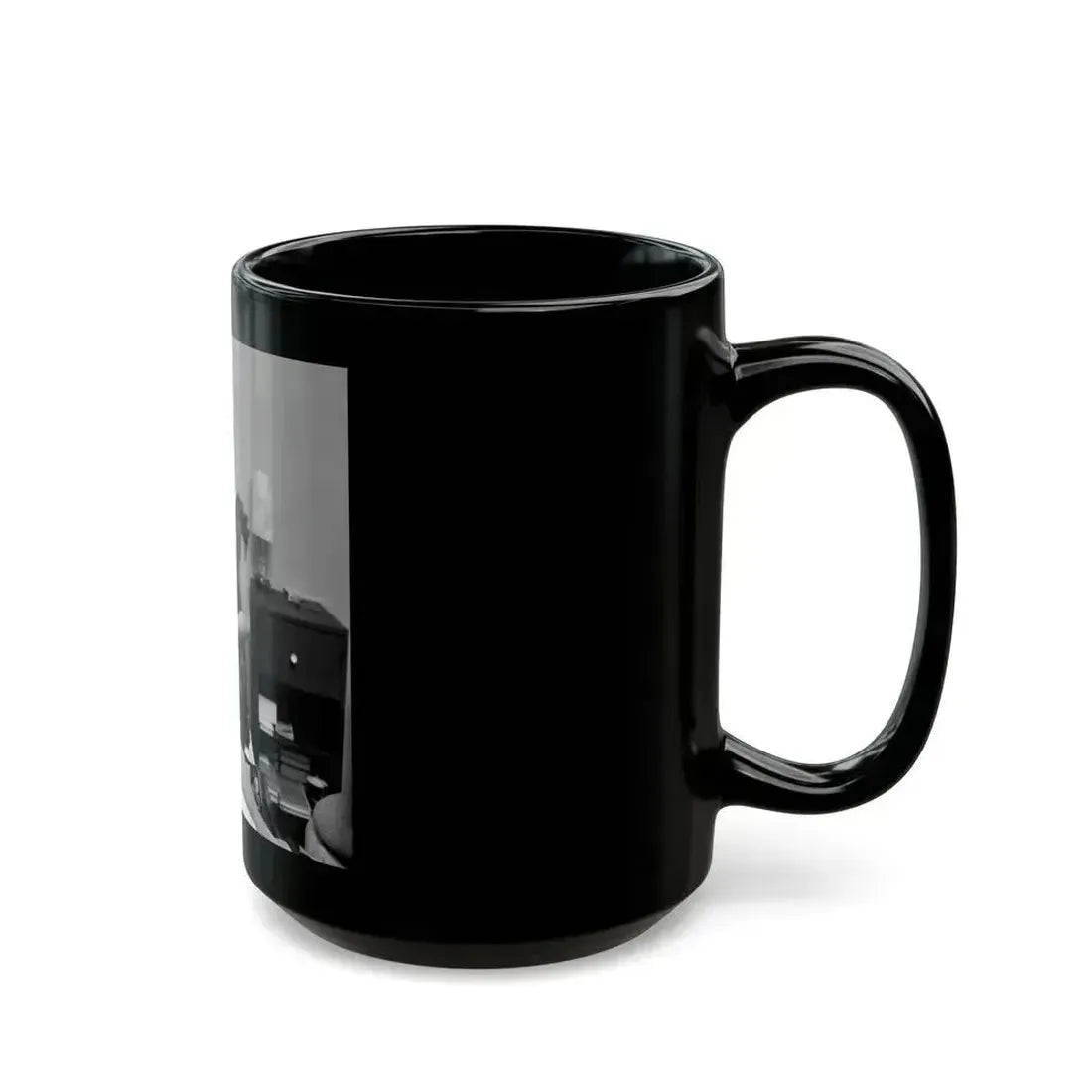 Allison Hayes #75 (Vintage Female Icon) Black Coffee Mug - Go Mug Yourself