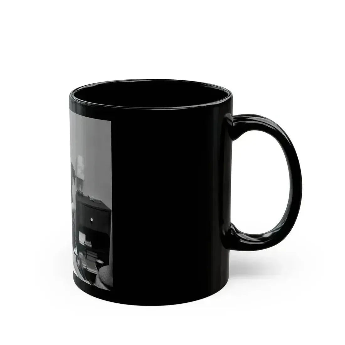 Allison Hayes #75 (Vintage Female Icon) Black Coffee Mug - Go Mug Yourself