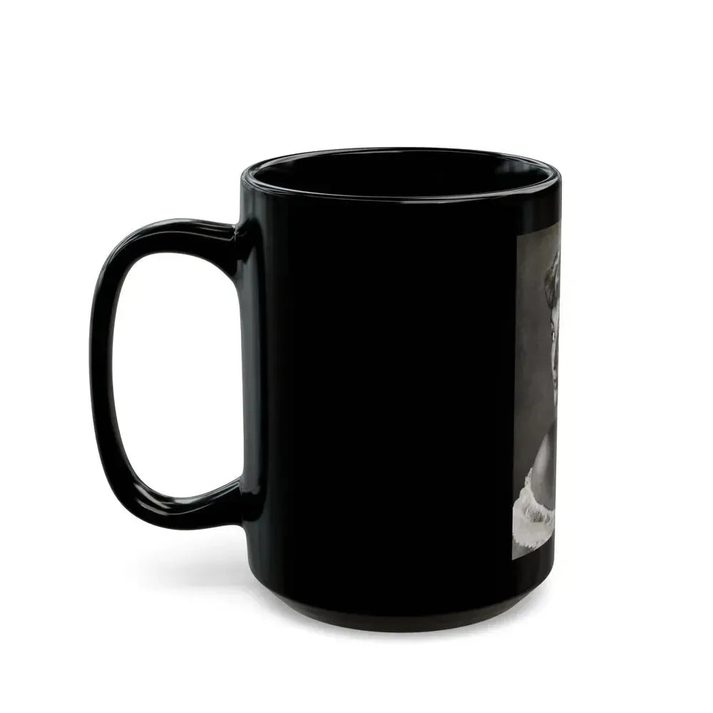 Allison Hayes #89 (Vintage Female Icon) Black Coffee Mug - Go Mug Yourself
