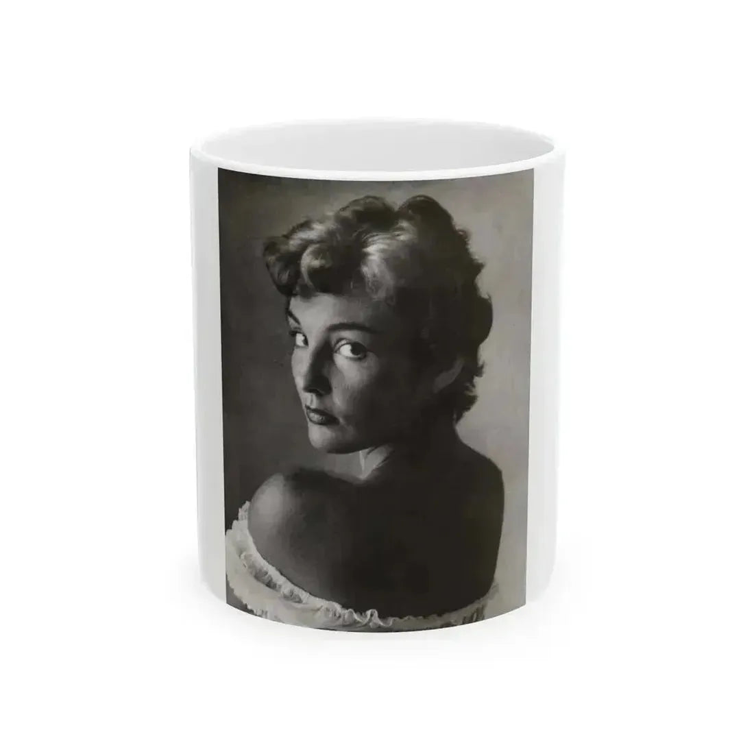Allison Hayes #89 (Vintage Female Icon) White Coffee Mug 11oz - Go Mug Yourself
