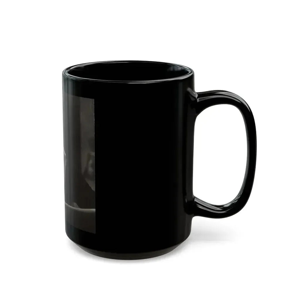 Allison Hayes #95 (Vintage Female Icon) Black Coffee Mug - Go Mug Yourself