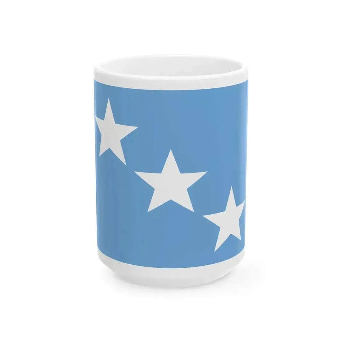 Almirante armada Argentina bandera (Argentina) White Coffee Mug 15oz - Go Mug Yourself