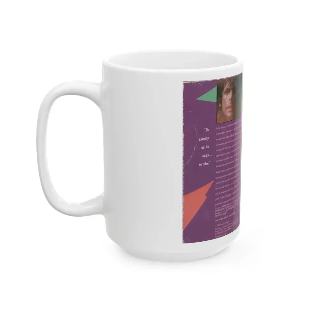 ALMOST HUMAN (VHS COVER) - White Coffee Mug - Go Mug Yourself