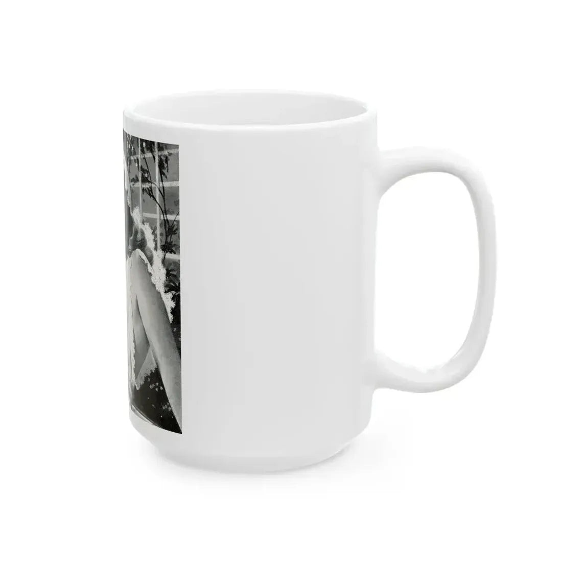 Alone with the Moon Again, 1941 - White Coffee Mug - Go Mug Yourself