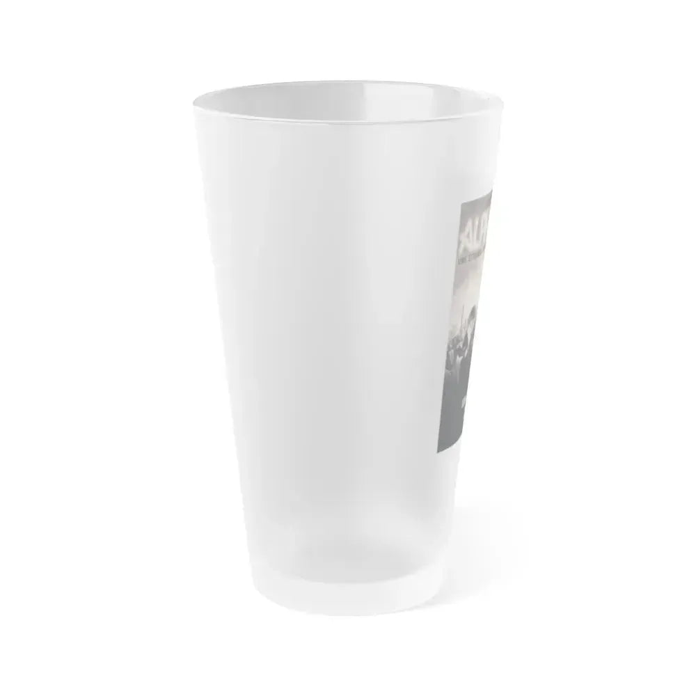 ALPHAVILLE 1965 Movie Poster - Frosted Pint Glass 16oz - Go Mug Yourself