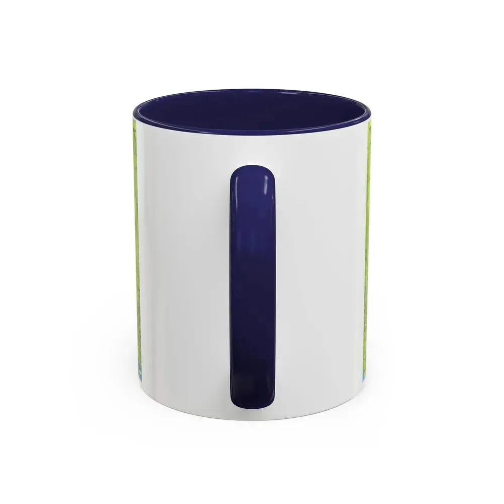 Alps, The (1985) (Map) Accent Coffee Mug - Go Mug Yourself