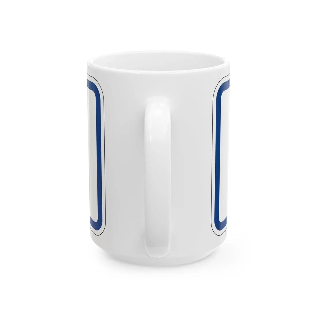 Alt plate South Carolina (South Carolina) (Road Sign) White Coffee Mug - Go Mug Yourself