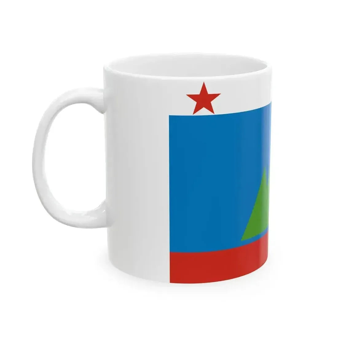 Altai Republic flag submission 1992 25 (Russia) White Coffee Mug - Go Mug Yourself