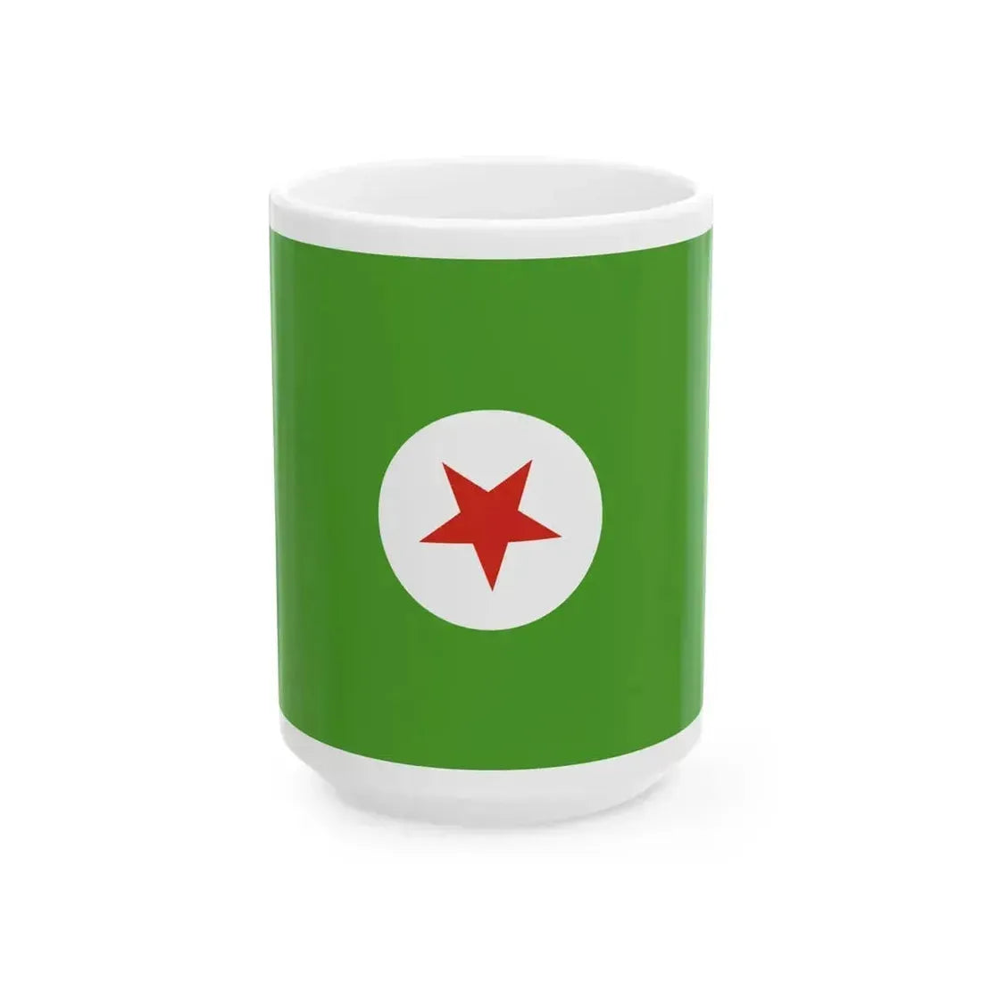 Altai Republic flag submission 1992 26 (Russia) White Coffee Mug 15oz - Go Mug Yourself