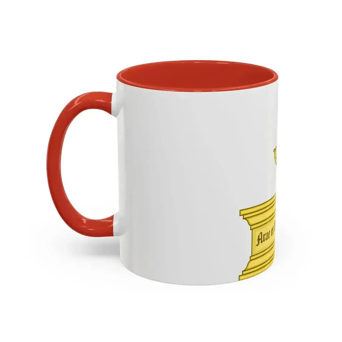Altar and Sword Badge of Mary I - Accent Coffee Mug - Go Mug Yourself