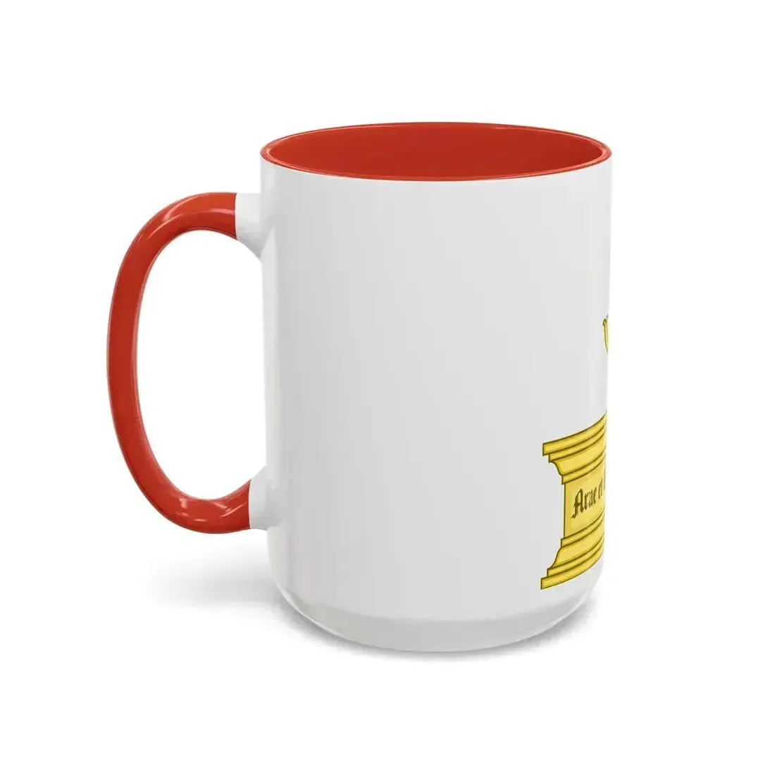 Altar and Sword Badge of Mary I - Accent Coffee Mug - Go Mug Yourself