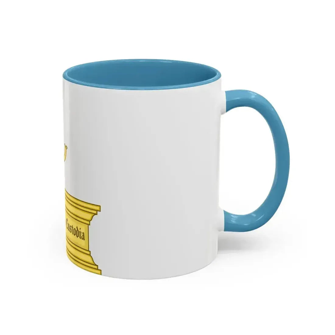 Altar and Sword Badge of Mary I - Accent Coffee Mug - Go Mug Yourself