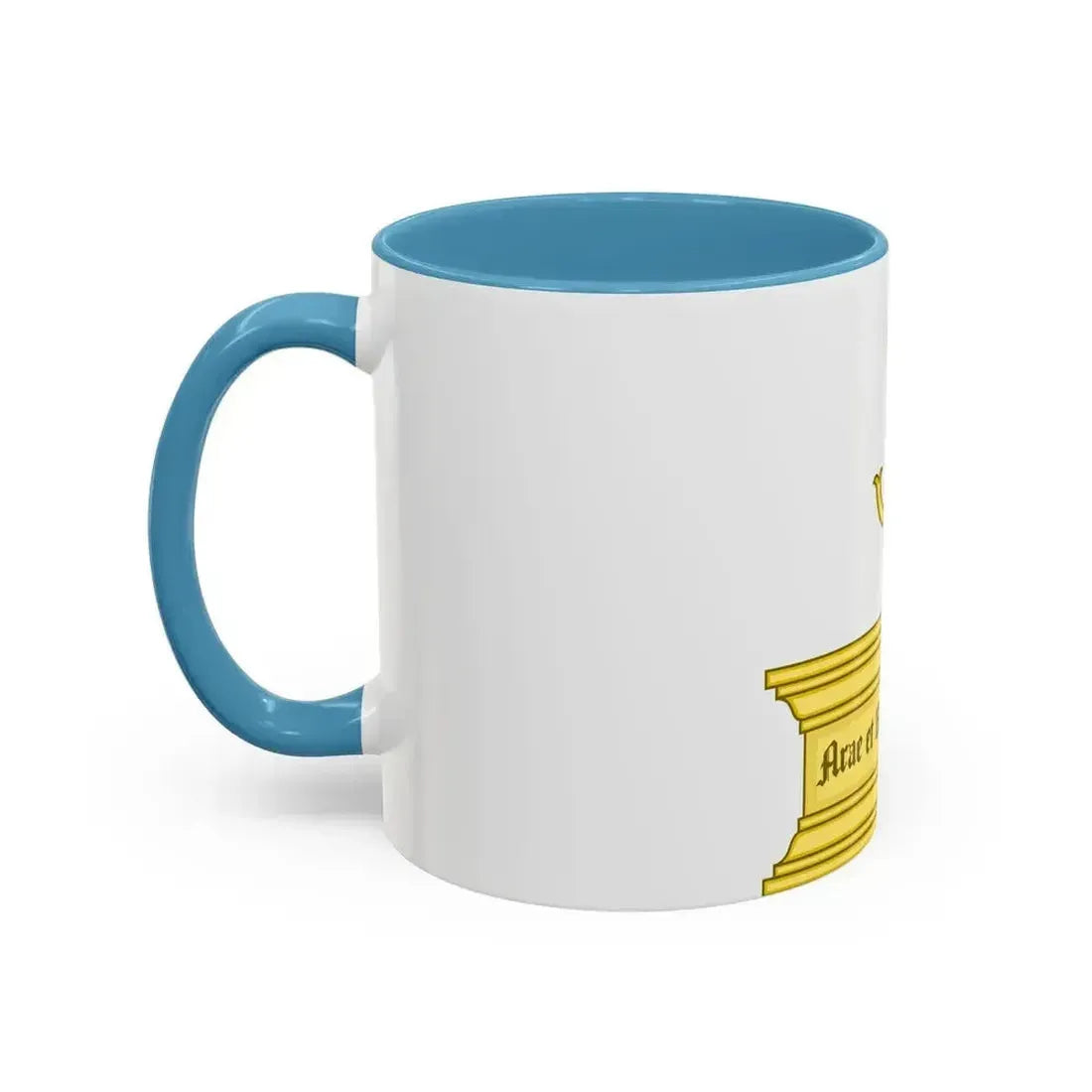Altar and Sword Badge of Mary I - Accent Coffee Mug - Go Mug Yourself