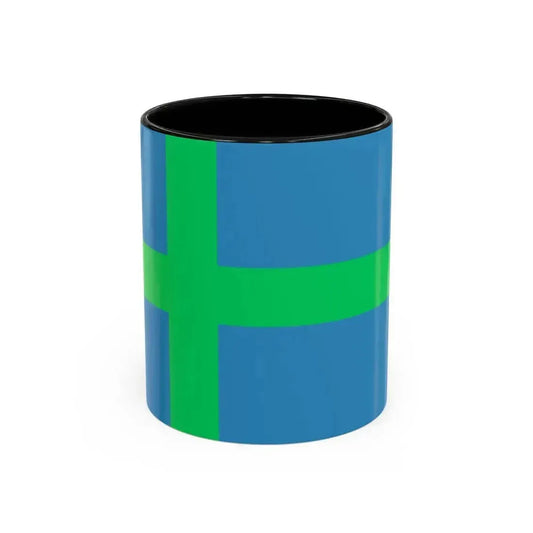 Alternate flag of Votes Estonia - Accent Coffee Mug 11oz Black - Go Mug Yourself