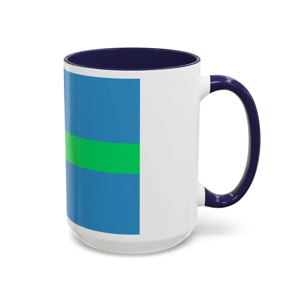 Alternate flag of Votes Estonia - Accent Coffee Mug - Go Mug Yourself