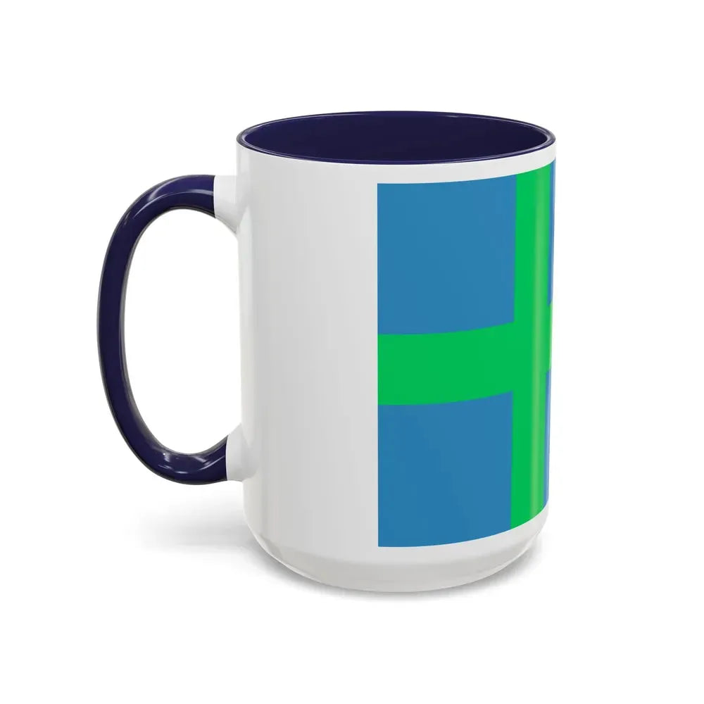 Alternate flag of Votes Estonia - Accent Coffee Mug - Go Mug Yourself